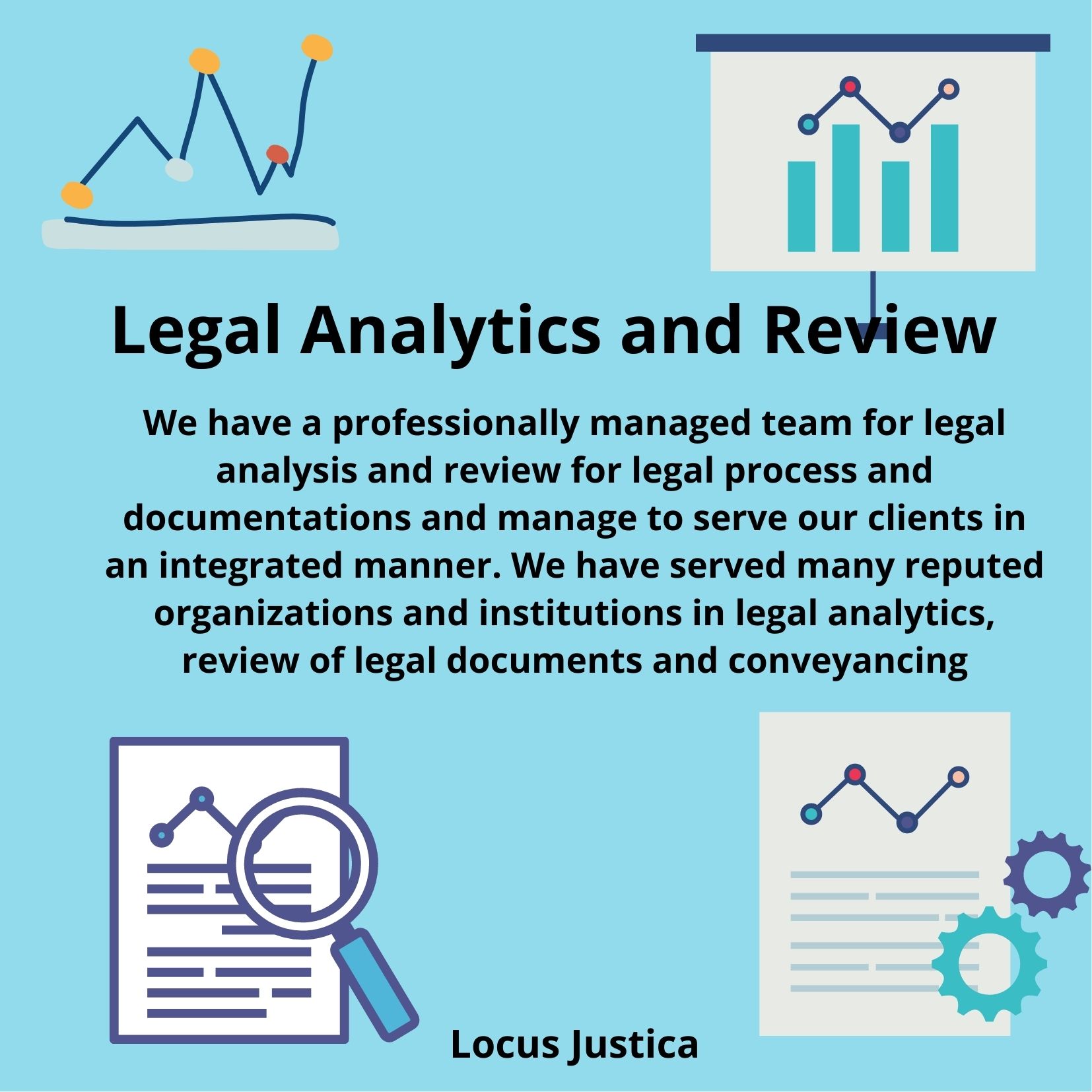 Legal Analytics, Review, Conveyancing and documentation